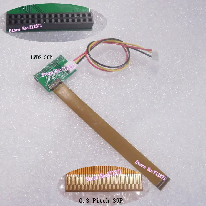 Интервал 0 3 мм 39P FFC FPC N070ICG LD1 TM070JDHP01 адаптер LVDS Plate шаг конверсионная плата 7 дюймов
