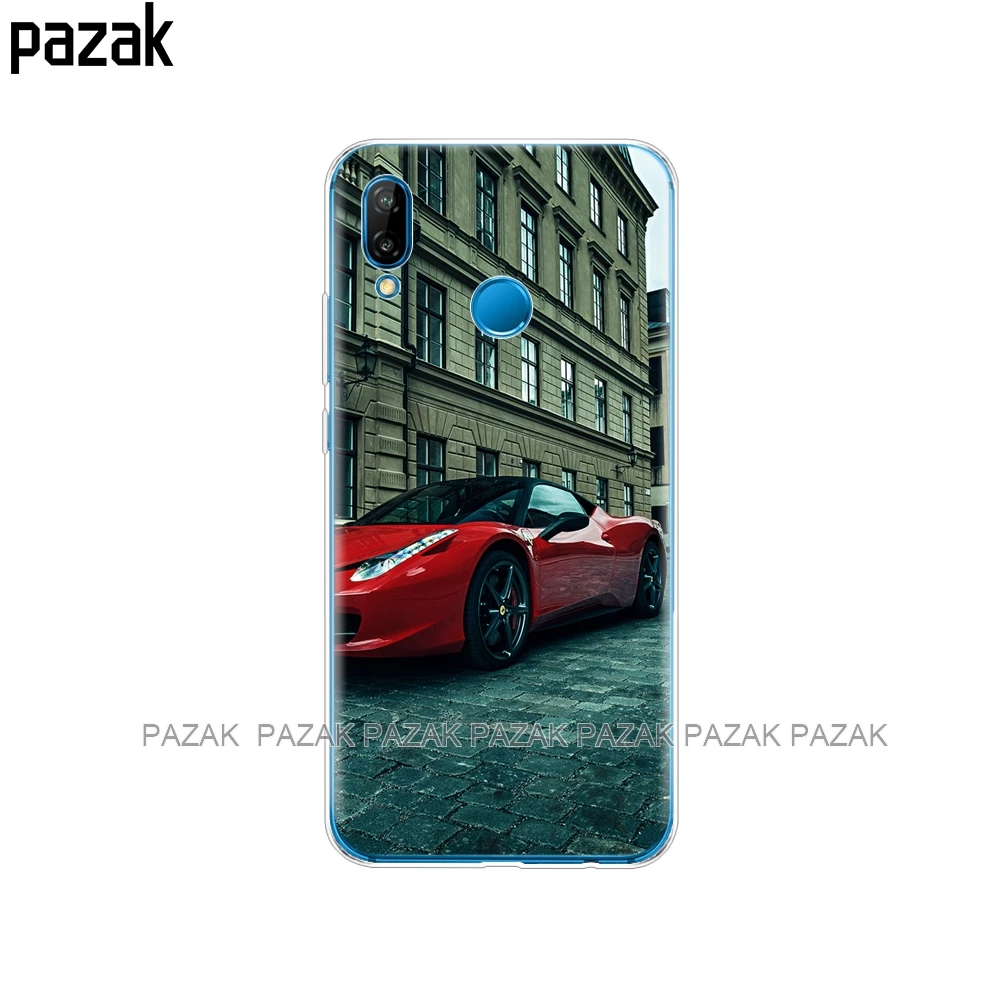 61389 Силиконовый чехол для 5,8" huawei p 20 Lite huawei p 20 pro Чехол для huawei p 20 задняя крышка для телефона мягкий защитный прозрачный чехол из ТПУ - Цвет: 61389