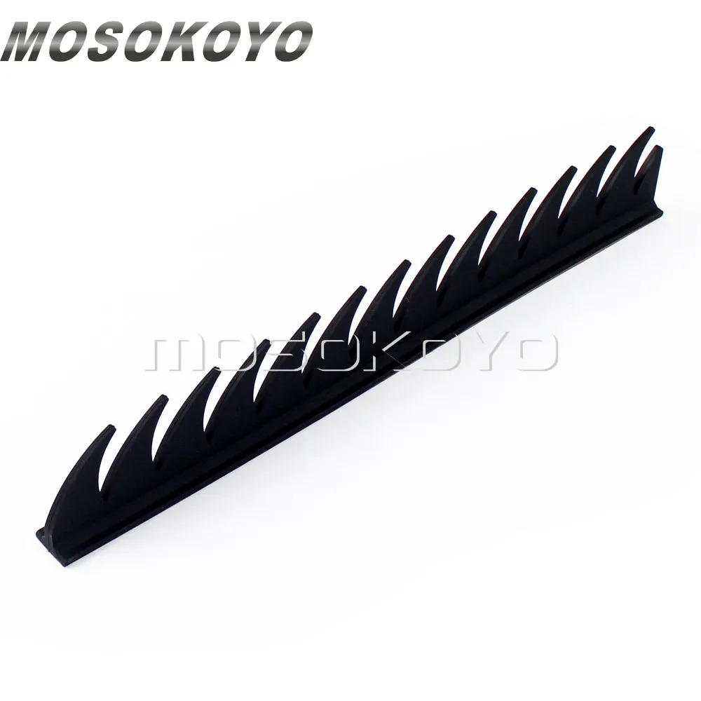 Мотоциклетный шлем для велосипеда внедорожника наклейка Mohawk шипы полоса черный