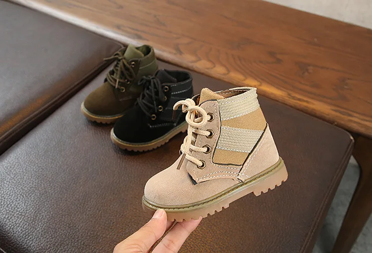 2019 new boys and girls single boots children's wolf in the desert New fashion non-slip Winter | Детская одежда и обувь