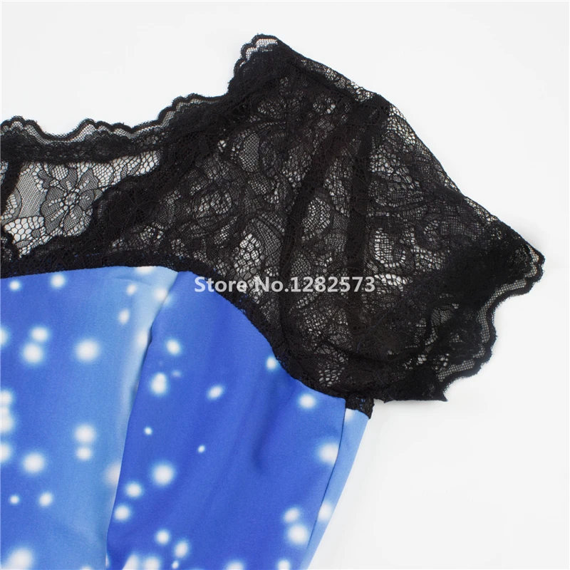 In Stock Blue Cocktail Dress Elegant Short Lace Sleeve Cheap Simple Formal Party Fancy Christmas Present Prom Gown  Свадьбы