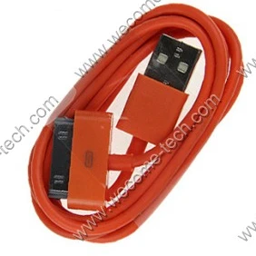50 шт./лот 1 м круглый usb кабель 10 цветов для зарядки Usb iphone 4 | Мобильные телефоны и