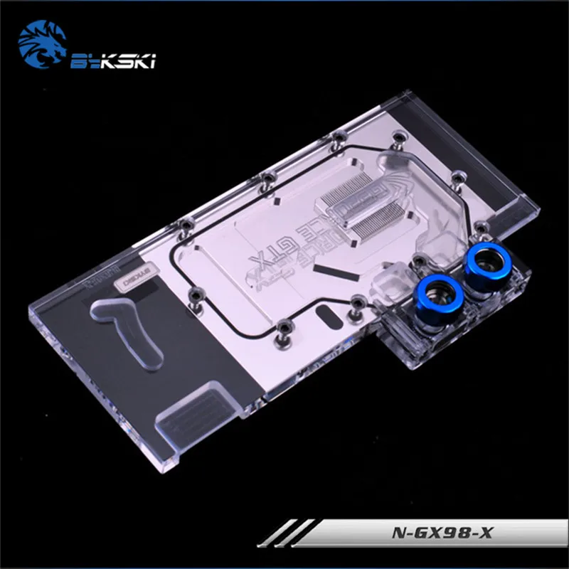 Bykski полный охват GPU водный блок для всех серий общественных GTX980 Inno3D 970 видеокарта N