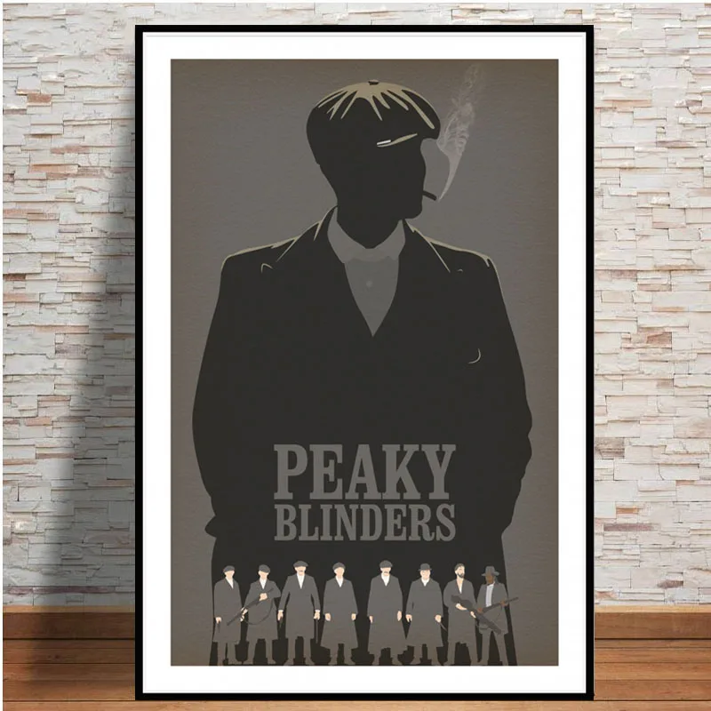 0011 Peaky blinds Cillian Murphy ТВ-шоу художественный постер Картина Настенная картина домашний декор плакаты и принты - Цвет: 0011