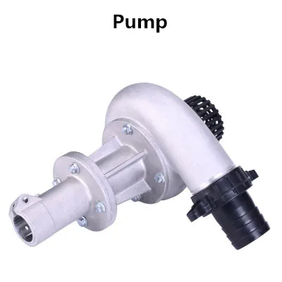 pump 26/28 мм 7/9 зубьев Многофункциональный редуктор сплав лезвие нож табака посадки комплект скарификатор; рыхлитель weeder; grubber - Цвет: pump