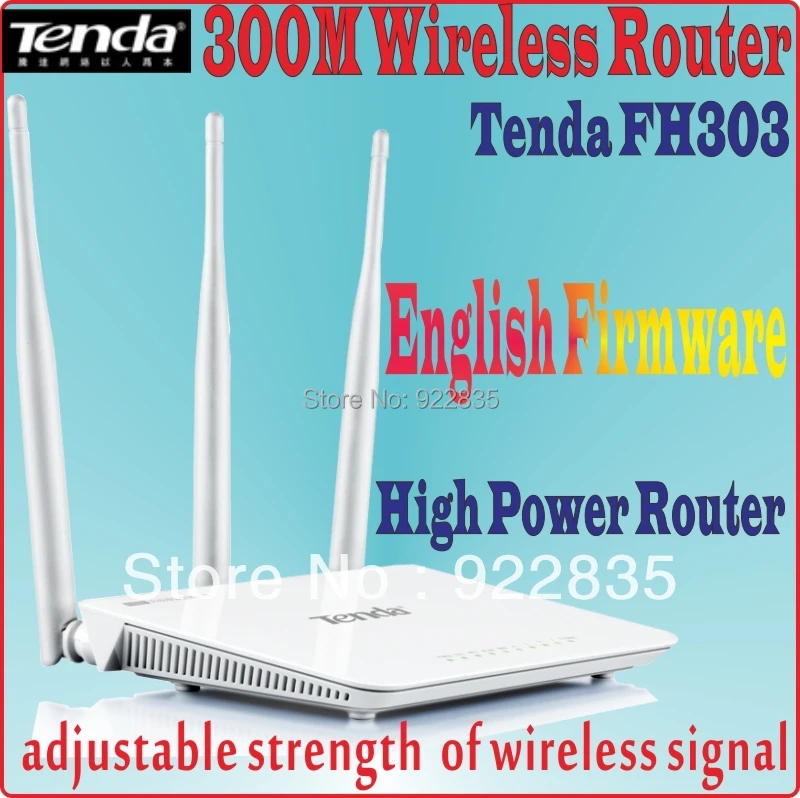 Eng Прошивка Tenda FH303 300 Мбит/с беспроводной маршрутизатор м Wifi повторитель