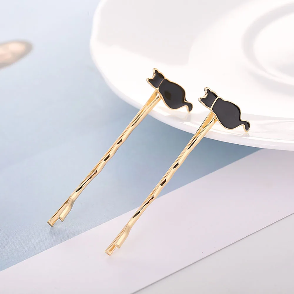 1 шт. заколки для волос в виде животных милый кролик Пингвин кошка женщин девочек