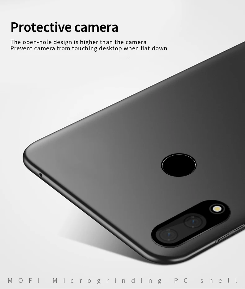 Чехол MOFI для Asus Zenfone Max Pro M2 ZB631KL пластиковый жесткий чехол телефона ZB630KL задняя
