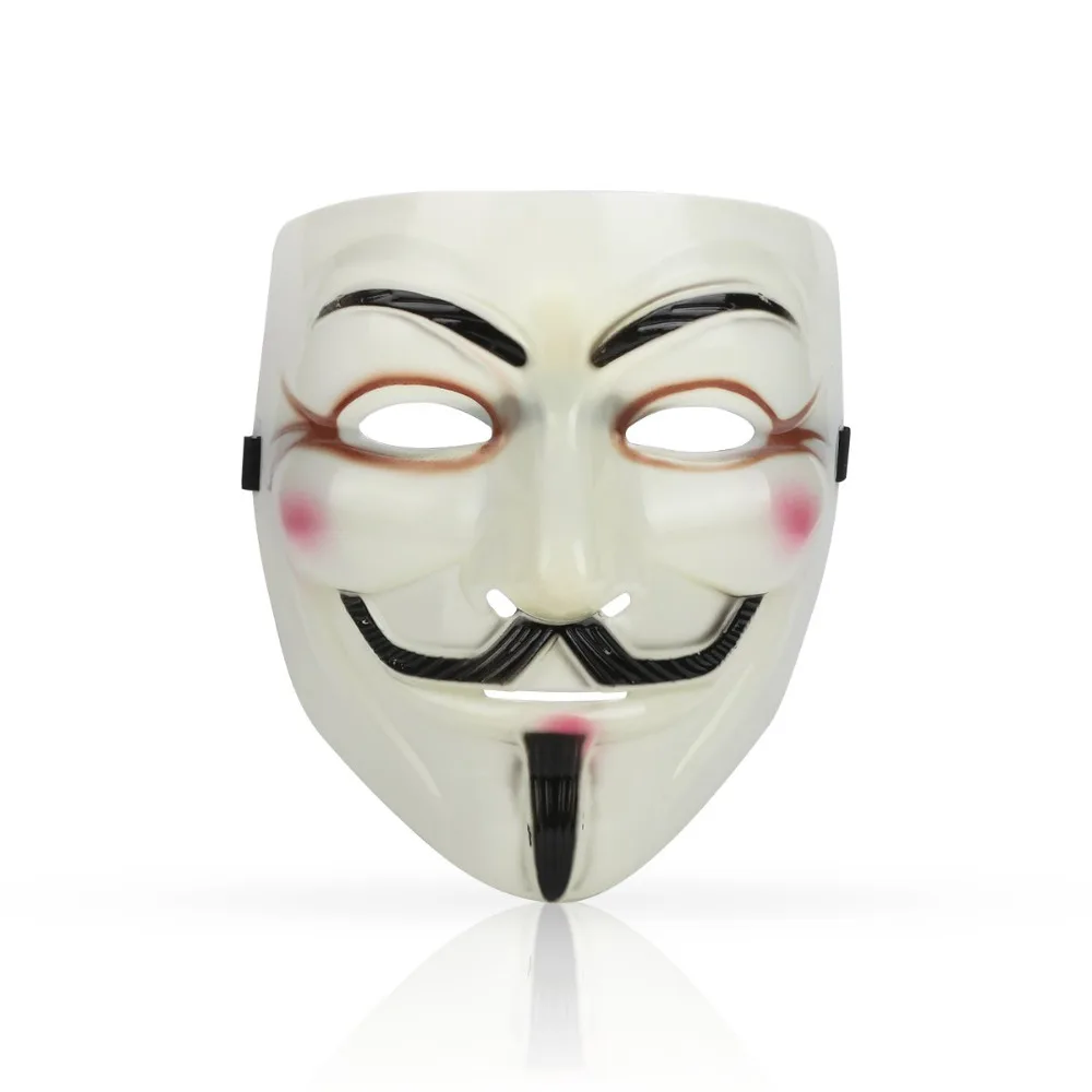 Хэллоуин вечерние маски V for Vendetta анонимные маска Гай Фокс нарядное платье