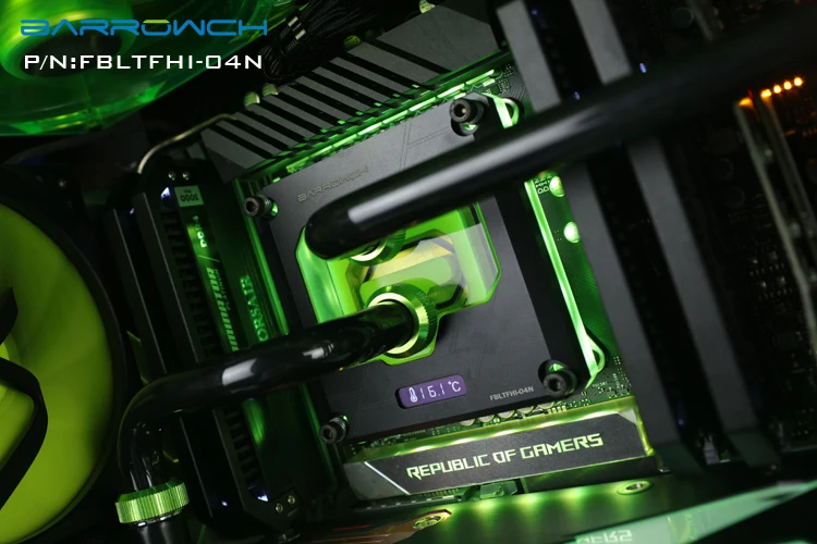 Радиатор водяного охлаждения блок процессора для INTEL LGA1150/1151/1155/1156/X99/X299 RGB Aurora