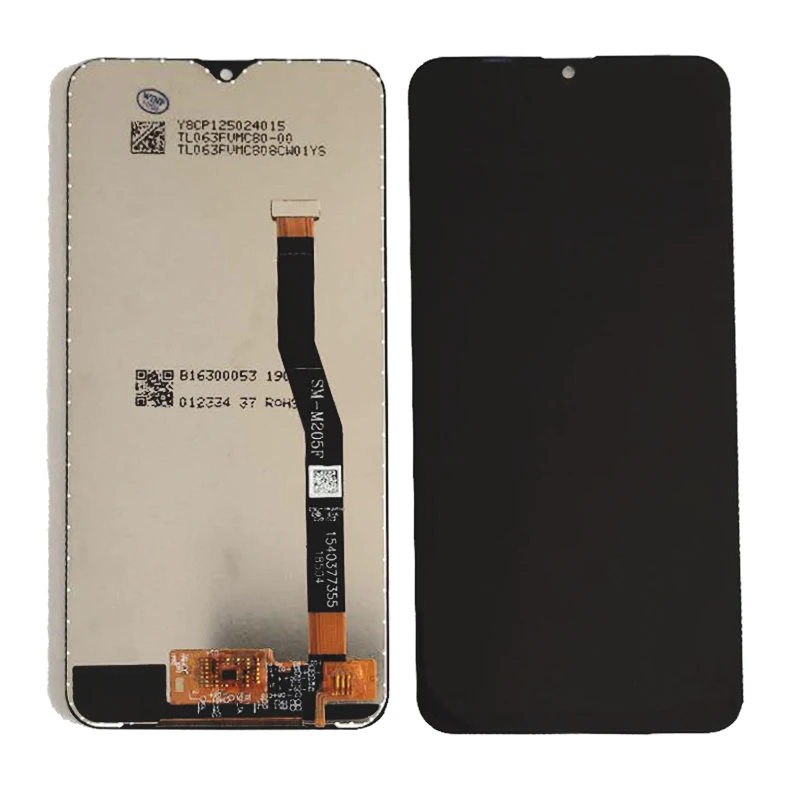 ЖК дисплей для Samsung Galaxy M205 M20 2019 M205F с сенсорным сенсором дигитайзер в сборе черный