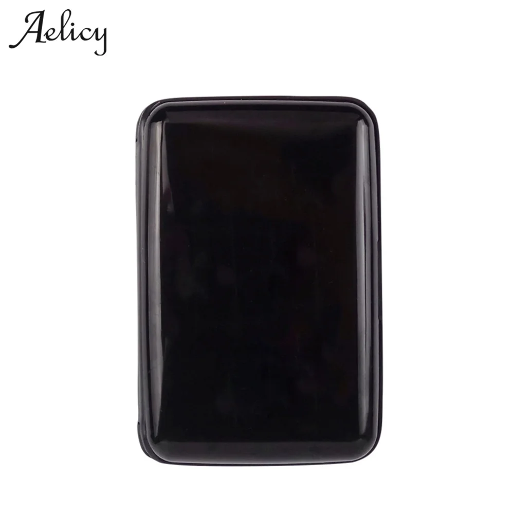 Aelicy мужской короткий держатель для кредитных карт однотонный пластиковый