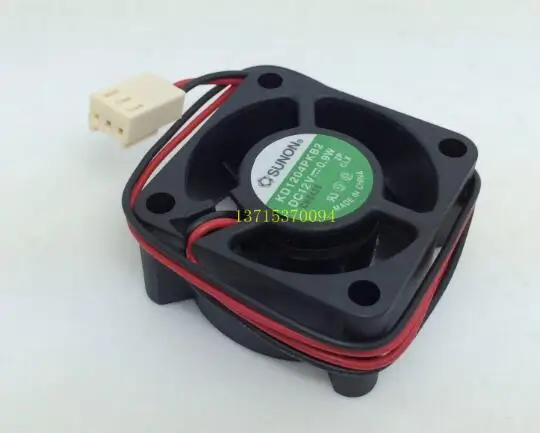 SUNON KD1204PKB2 4020 4CM12V 0,9 Вт 2 линии шарикоподшипника вентилятора