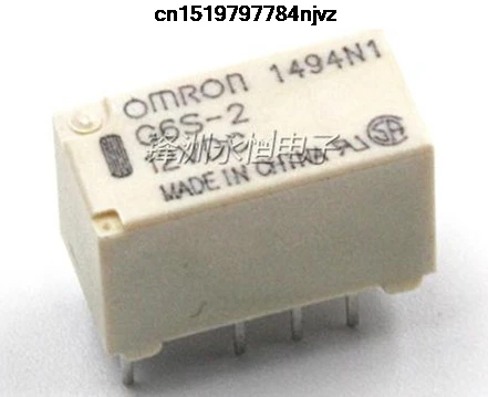 

G6S-2-12V G6S-2-DC12V G6S-2-12VDC G6S-2 12VDC 2A 8Pin 5 шт./лот