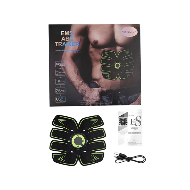 VONMIE электро Estimulador Muscular S5C06 живот вибрирующий для похудения Пояс целлюлит десятки