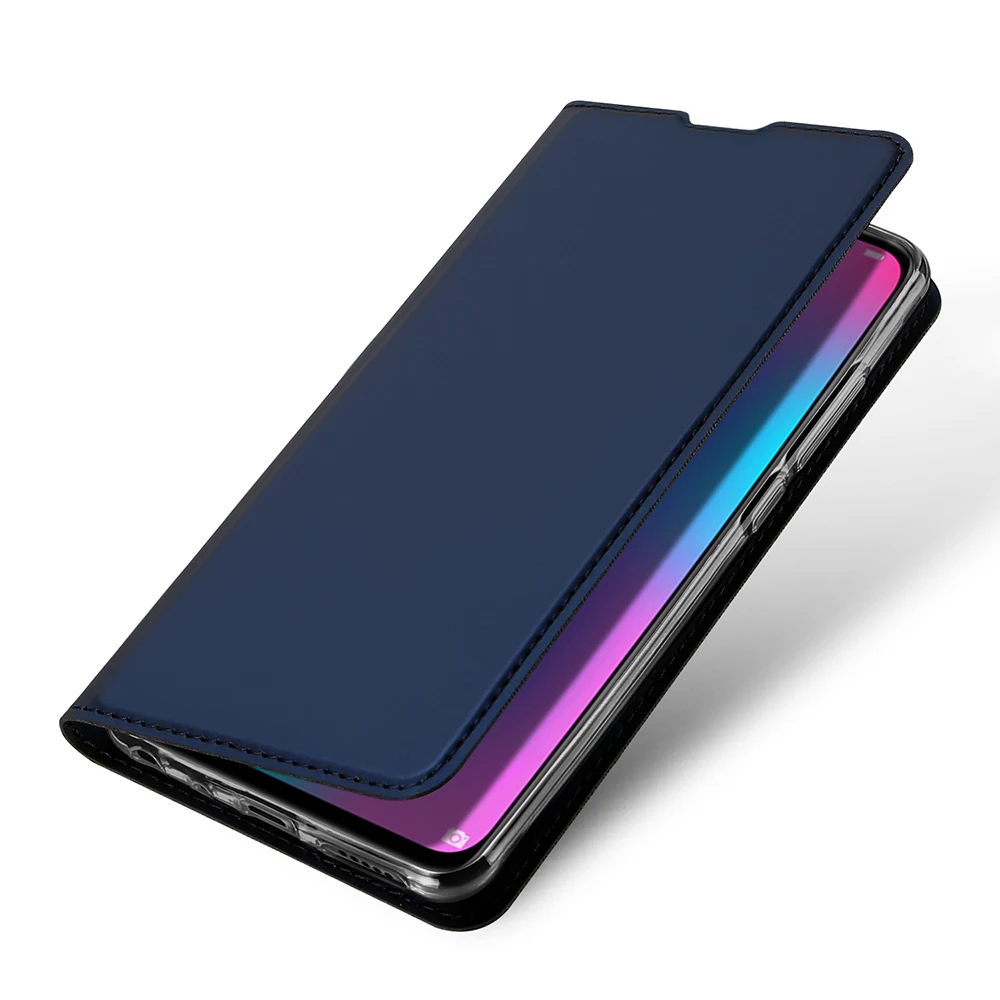 Стеклянная пленка) флип чехол для Huawei Honor 10 Lite Роскошный кожаный бумажник чехлы