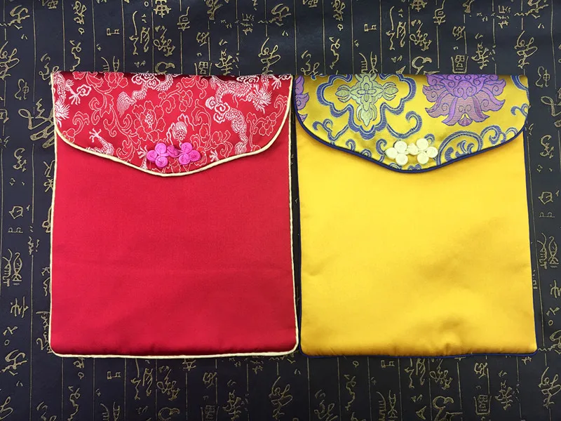 Высококачественная сумка с буддистскими писаниями шелковая в китайском стиле