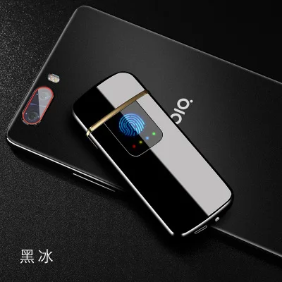Новинка 2018 светодиодный дисплей батареи USB Зажигалка перезаряжаемая Электронная