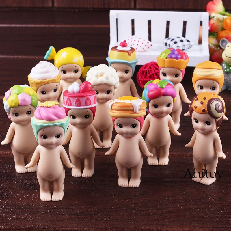 Sonny Angel Baby Flower Series Sky цветная серия сладости мини-фигурки из ПВХ игрушки куклы Рождественский подарок на день рождения