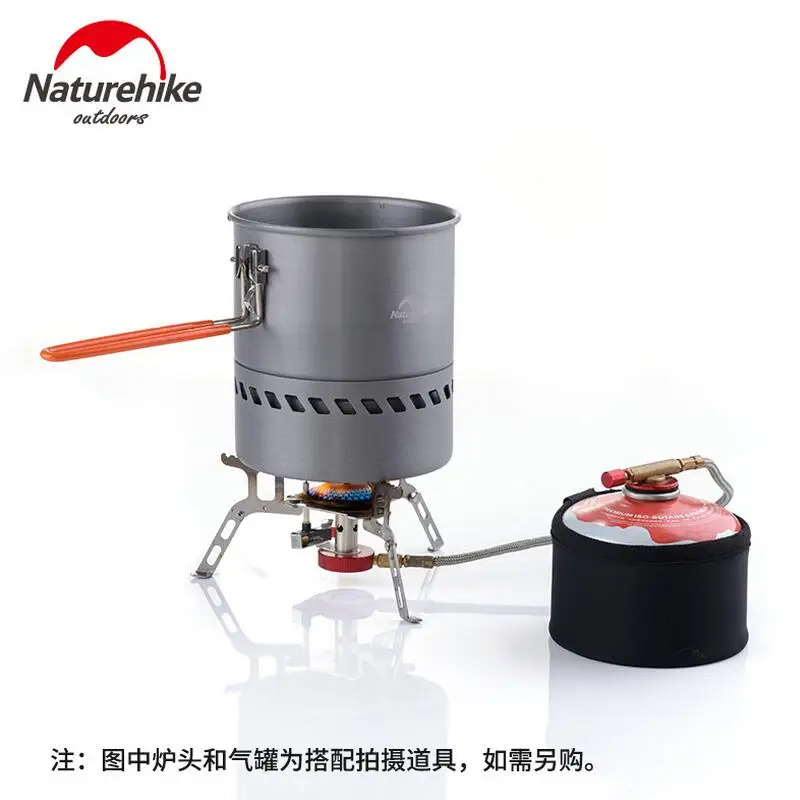 Naturehike Отдых на природе Пикник кастрюли набор посуды нержавеющая сталь открытом