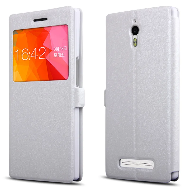 Кожаный чехол EVOLOU для OPPO Find 7 с окошком откидной Чехол-подставка X9007 Find7 телефона s