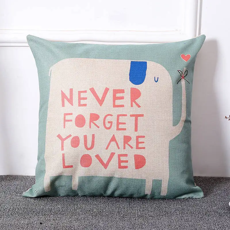 Льняная квадратная наволочка льняная чехол для подушки домашняя зимняя теплая