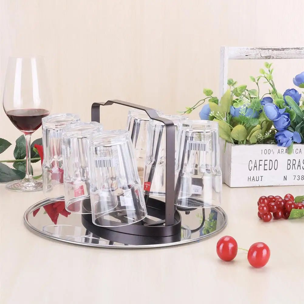 Креативная Высококачественная прочная кружка с 6 чашками подставка для