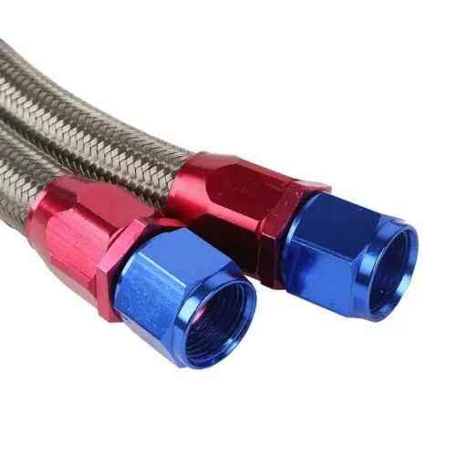 Motorcycle 14 Meter NEW AN-10 Stainless Steel Braided Line &amp Fitting Hose End Adapter Kit | Автомобили и мотоциклы