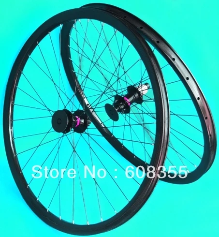 Полный углеродный 3K 29ER горный велосипед MTB Clincher Wheelset 29 дюймов колесный обод|clincher