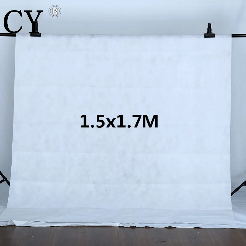 Фон для фотосъемки с белым экраном 1 5x1 7 м из нетканого материала фон студийной