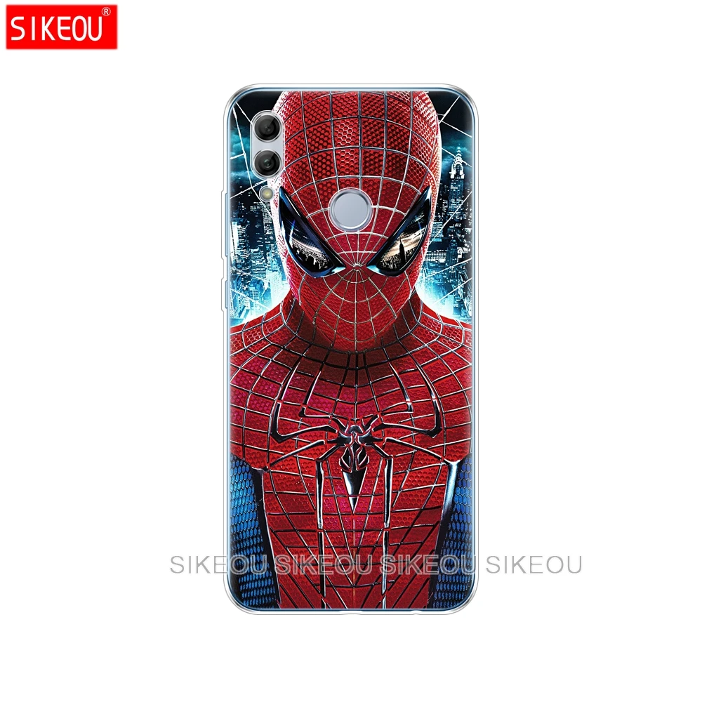 Силиконовый чехол для huawei honor 10 lite, чехол 6,21 дюйма, мягкая задняя крышка для телефона из ТПУ для honor 10 lite, защитный чехол Etui full 360 - Цвет: 61092