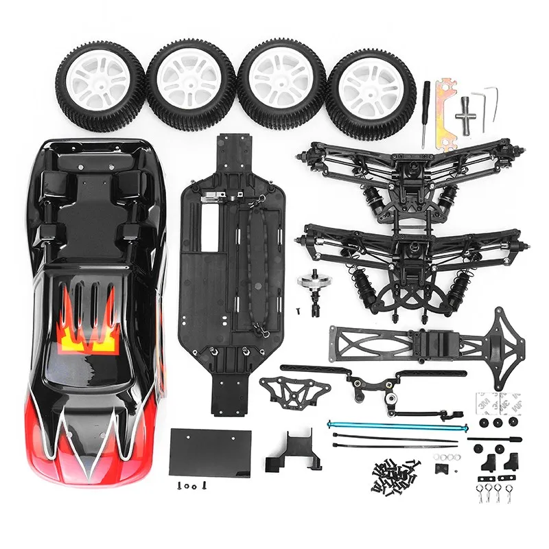 ZD Racing 9104 Thunder ZTX 10 1/10 DIY Авто набор 2 4G 4WD радиоуправляемая автомодель трагги без