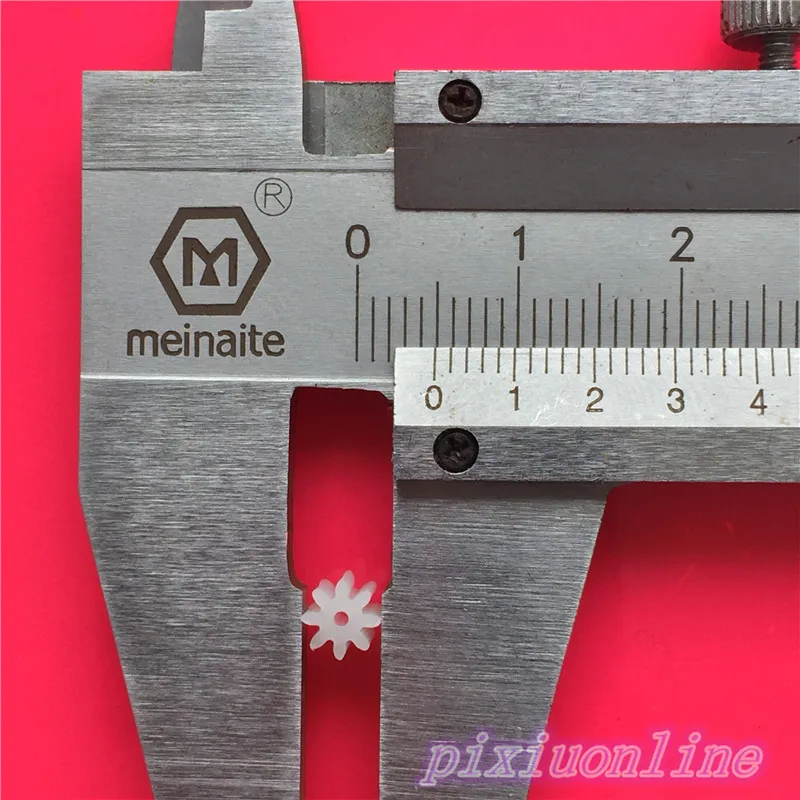 10 шт. K018Y 81A мини пластиковый моторное вал наборы 1 мм Диаметр отверстия DIY вертолет