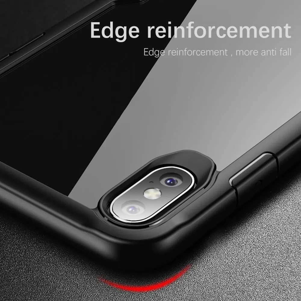 Силиконовый чехол KISSCASE из ТПУ для телефона Xiaomi Mi 8 A2 Lite Max 3 прозрачные чехлы ПК Redmi