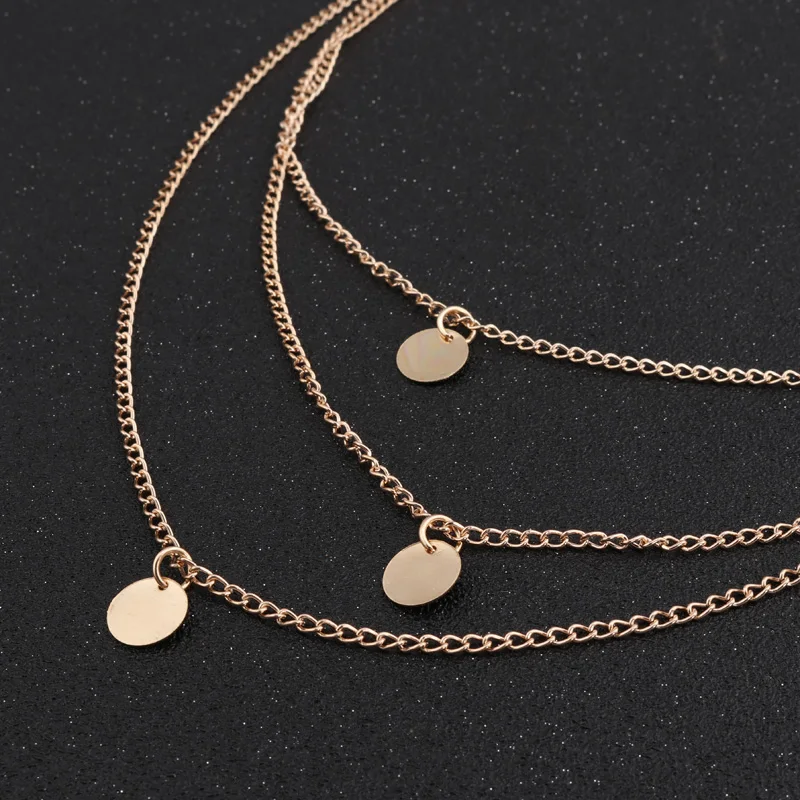 Seblasy Новинка Модная Золотая цветная 3 слойная Татуировка маленькие круглые