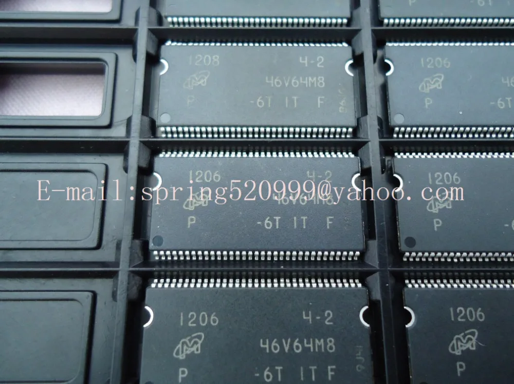 100% Оригинальный микрона TSSOP-66 46V64M8-6T памяти IC для автомобиля радио Ремонт частей |