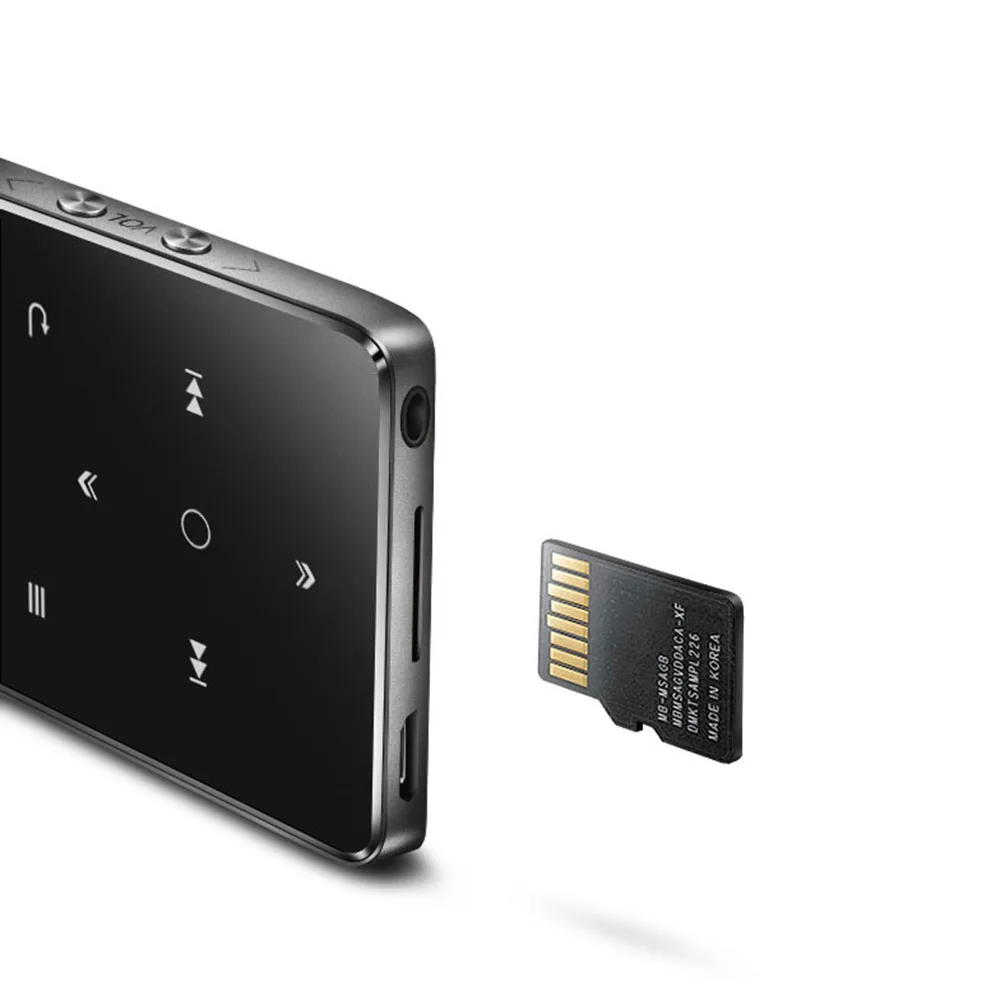 Новые Bluetooth mp3 плеер Сенсорный экран Бенджи K11 8 ГБ плеера 2 4 дюймов Цвет Экран без