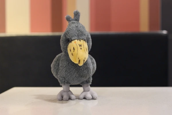 Милая Реалистичная Набивная игрушка Shoebill 18 см настоящая как КИТ голова аист