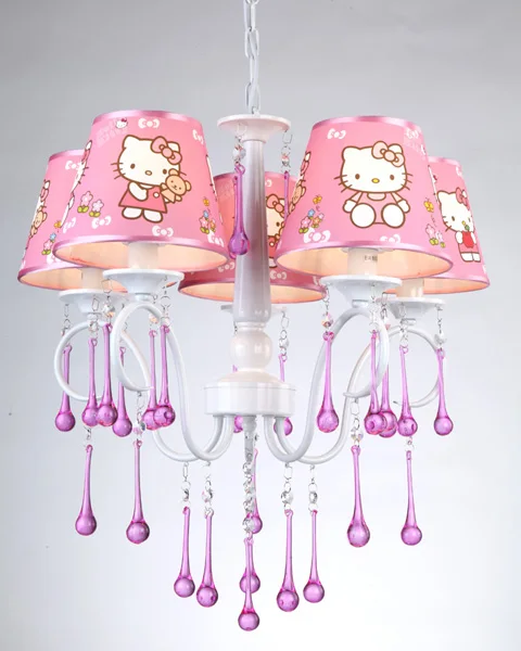 Рисунок Hello Kitty синий хрустальные люстры для детской комнаты детский сад