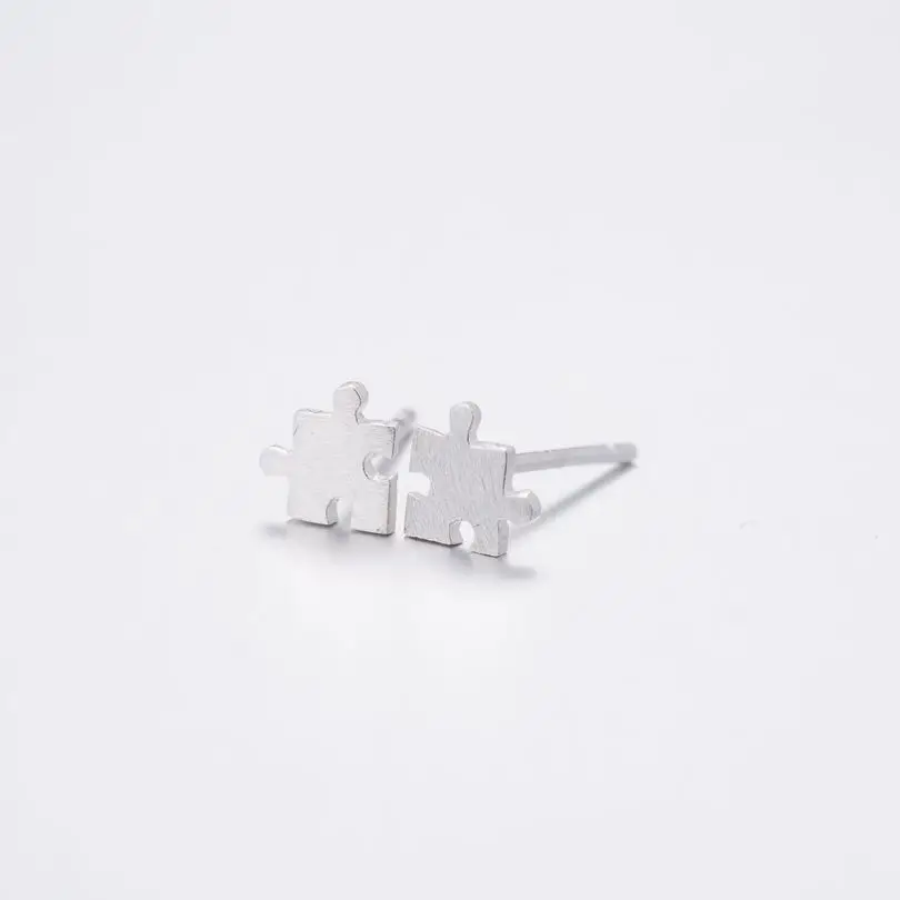 SMJEL новые модные милые ювелирные изделия крошечные Игра Головоломка серьги
