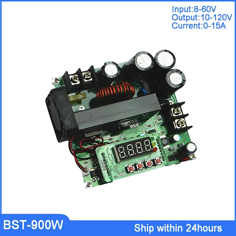 Top 120V 15A CNC Boost модуль/регулятор питания с ЖК экраном/900W Вольт