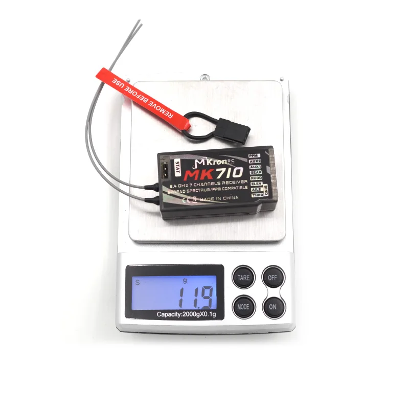 Mkron 2 4G 7CH MK710 DSM2 DSMX совместимый приемник с поддержкой PPM выход|Детали и аксессуары| |