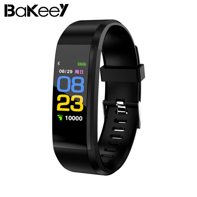 Bakeey ID115 плюс Smart Band приборы для измерения артериального давления сердечного ритма