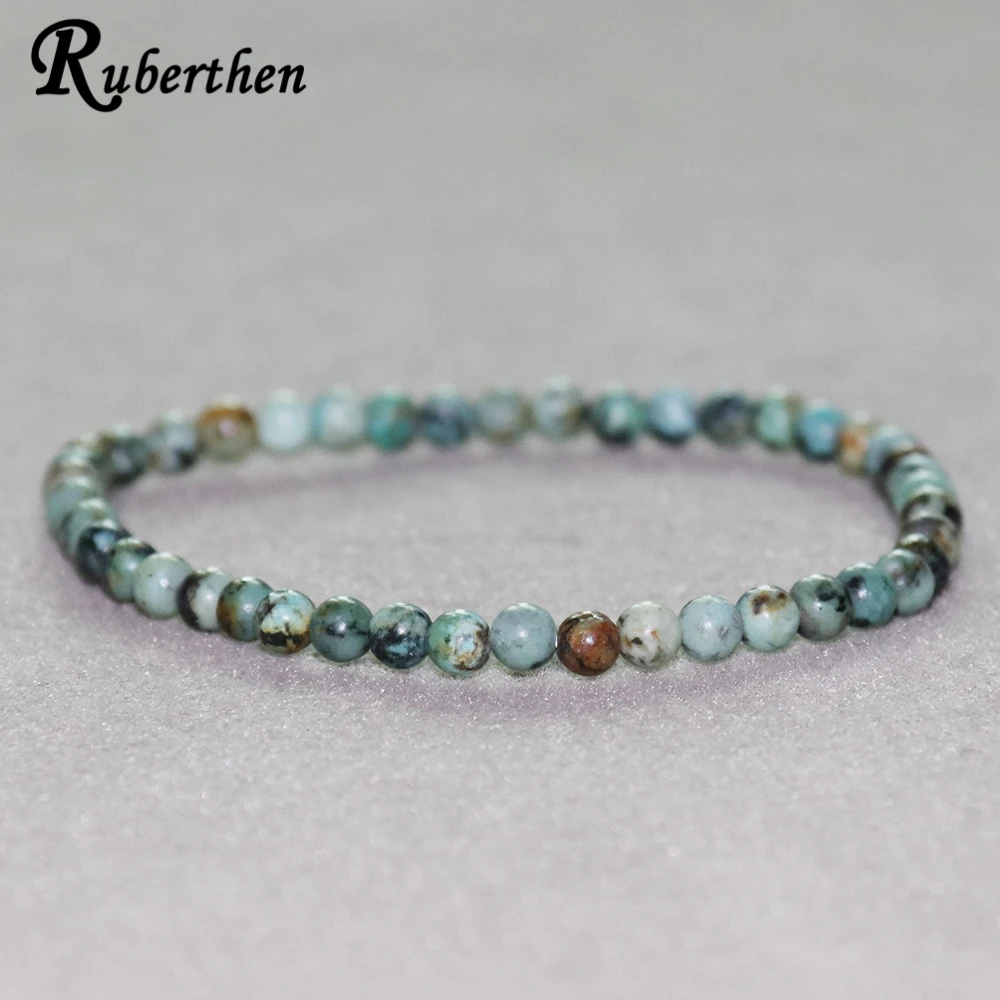 Ruberthen Африканский Тур цитаза браслет 4 мм Мини драгоценный камень Йога лучший