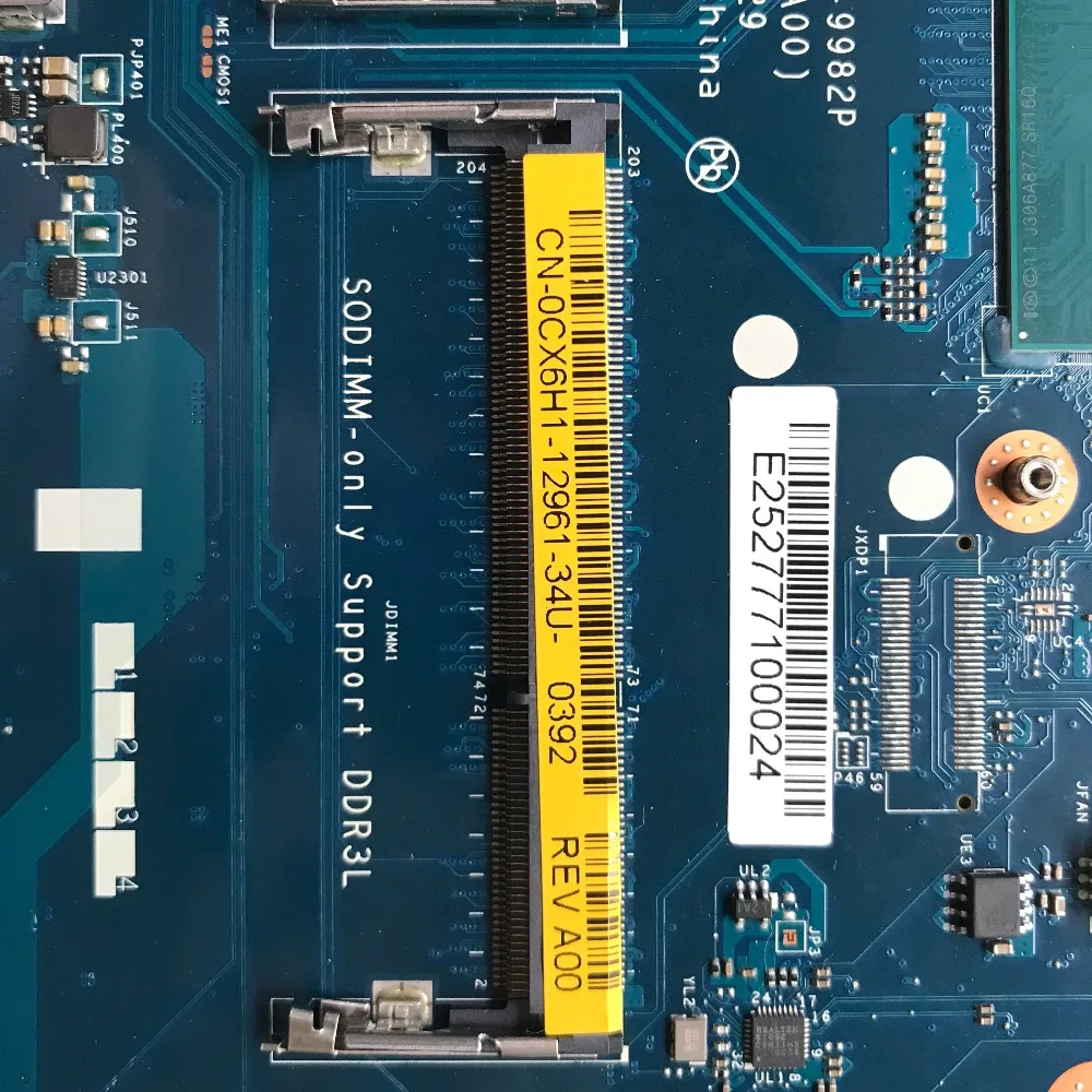 Для Dell Inspiron 15R 3537 5537 материнская плата для ноутбука CN-0CX6H1 0CX6H1 CX6H1 LA-9982P с