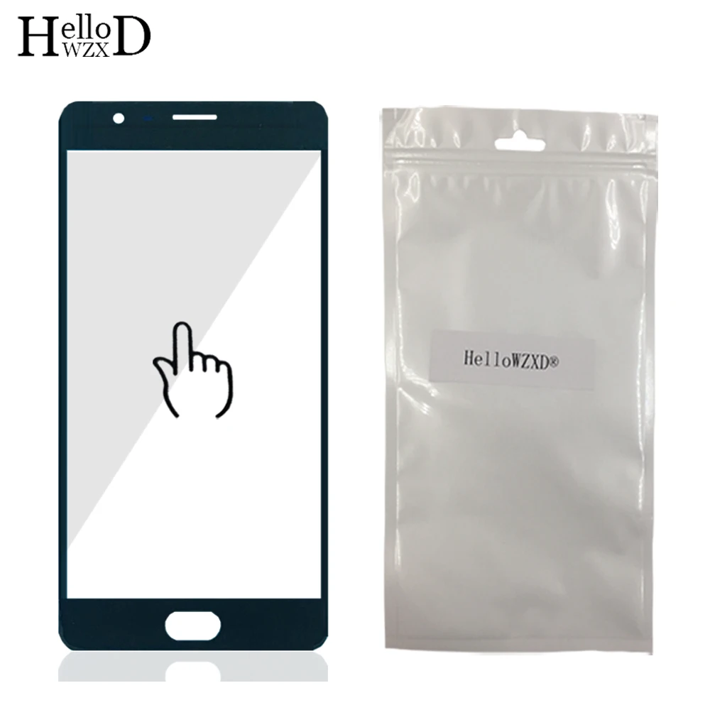 HelloWZXD 5 0 ''Переднее стекло для OnePlus One Plus 3 Three 1 + переднего сенсорного экрана
