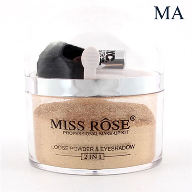 MA MISS ROSE, полупрозрачный консилер для лица, пудра, макияж, гладкая основа, водостойкая рассыпчатая пудра, пудра corretivo maquiagem - Цвет: MA