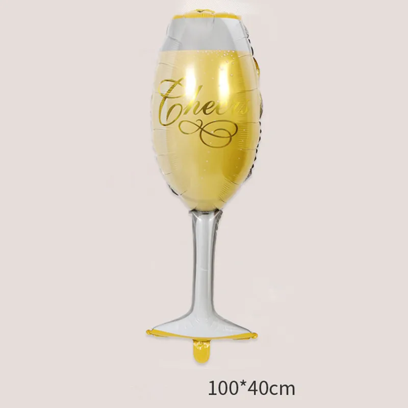 Hot Champagne Glasses Whiskey Bottles 30 Years Dld Happy Birthday Holiday Decorations Graduation Party Anniversary Decoration | Дом и сад