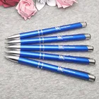 Товары с логотипами для вечерние, металлическая ручка на заказ с вашим изображением и дизайном, 30 штук, бесплатный дизайн и бесплатная доставка