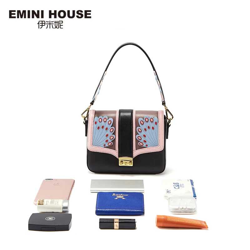 EMINI HOUSE спилок кожаные женские сумки-мессенджеры женский кошелек и сумки